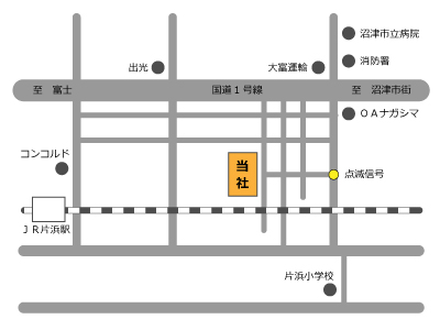 当社周辺地図